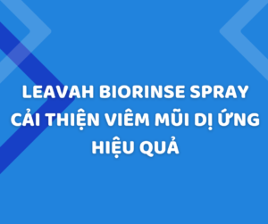 Biorise Spray giúp cải thiện viêm mũi dị ứng hiệu quả